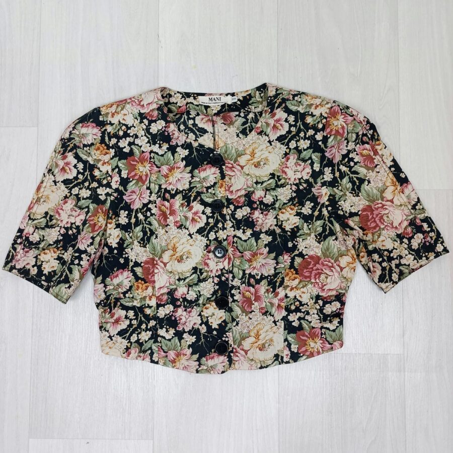 armani vintage flower shirt