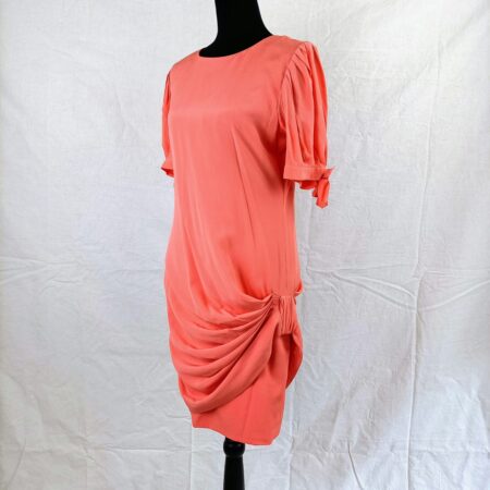 Completo rosa in seta Ungaro Parallele 90s