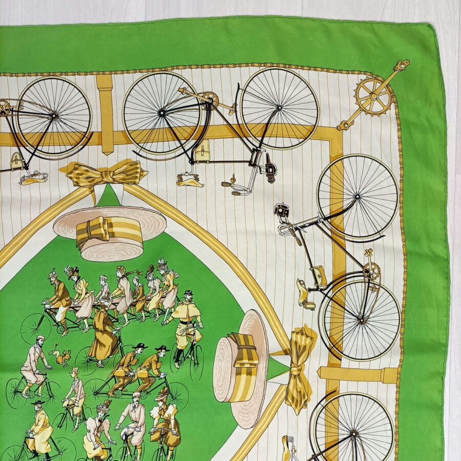 hermes bike scarf