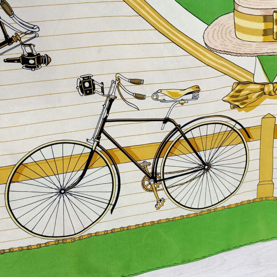 hermes foulard biciclette