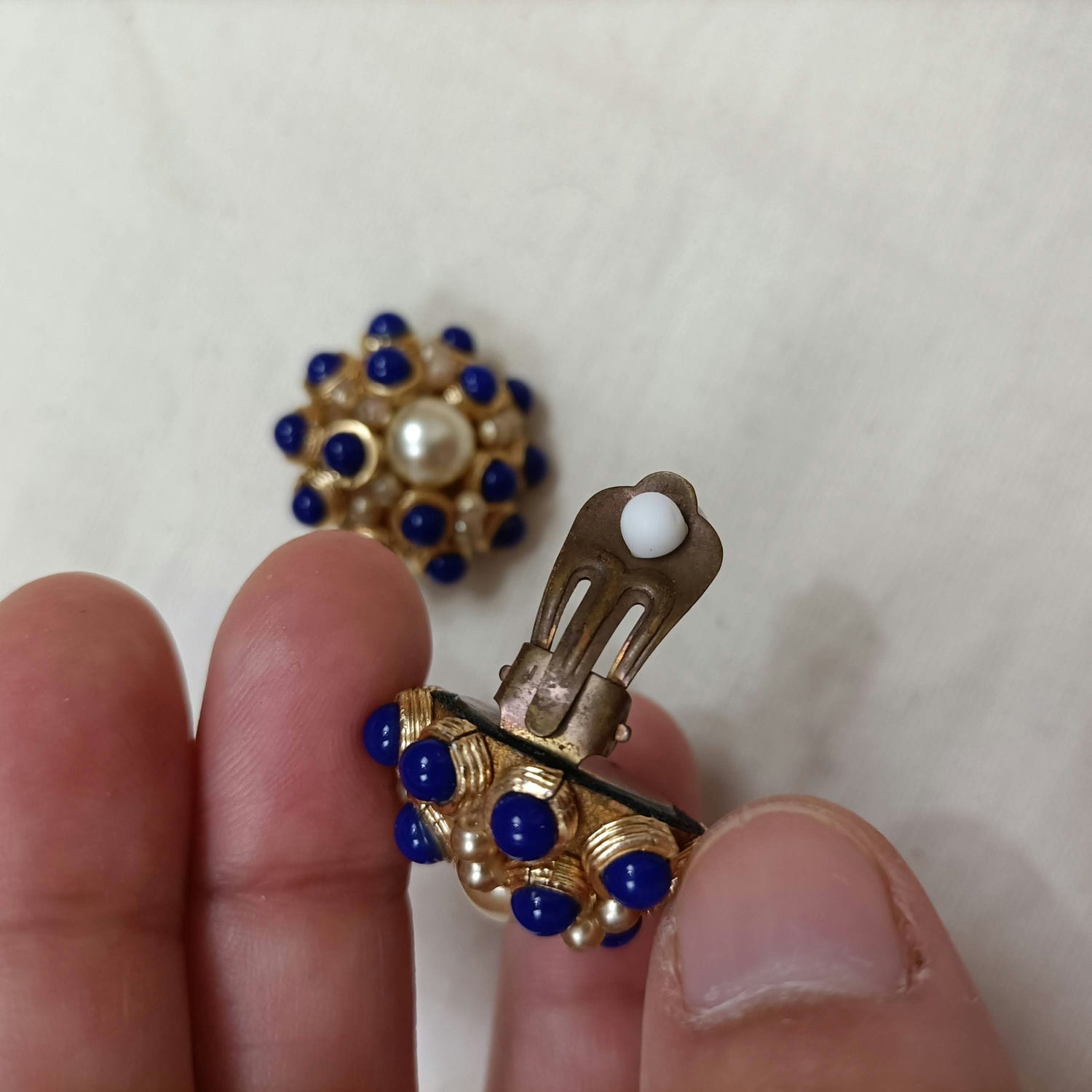 orecchini vintage anni 50