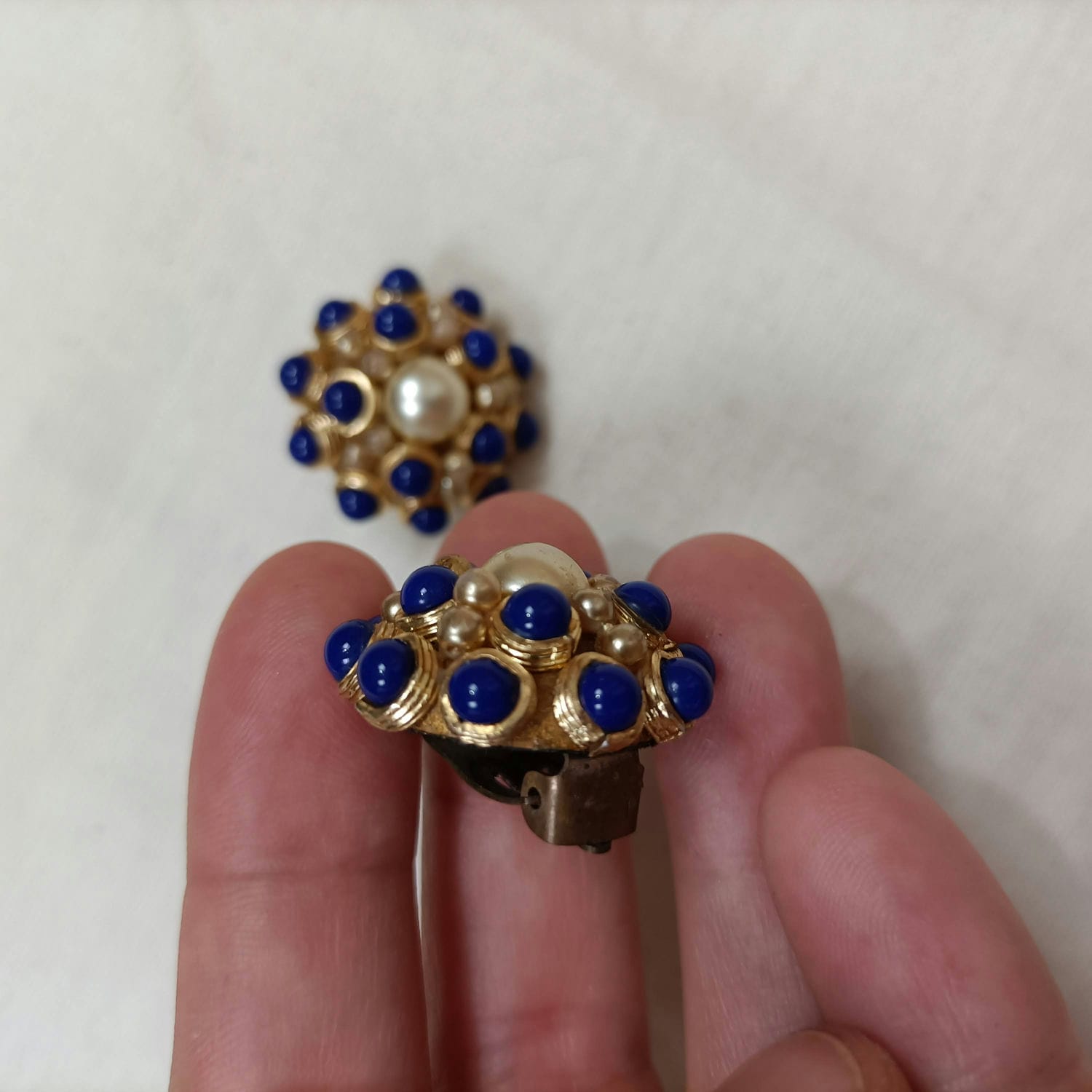 vintage earrings 50s