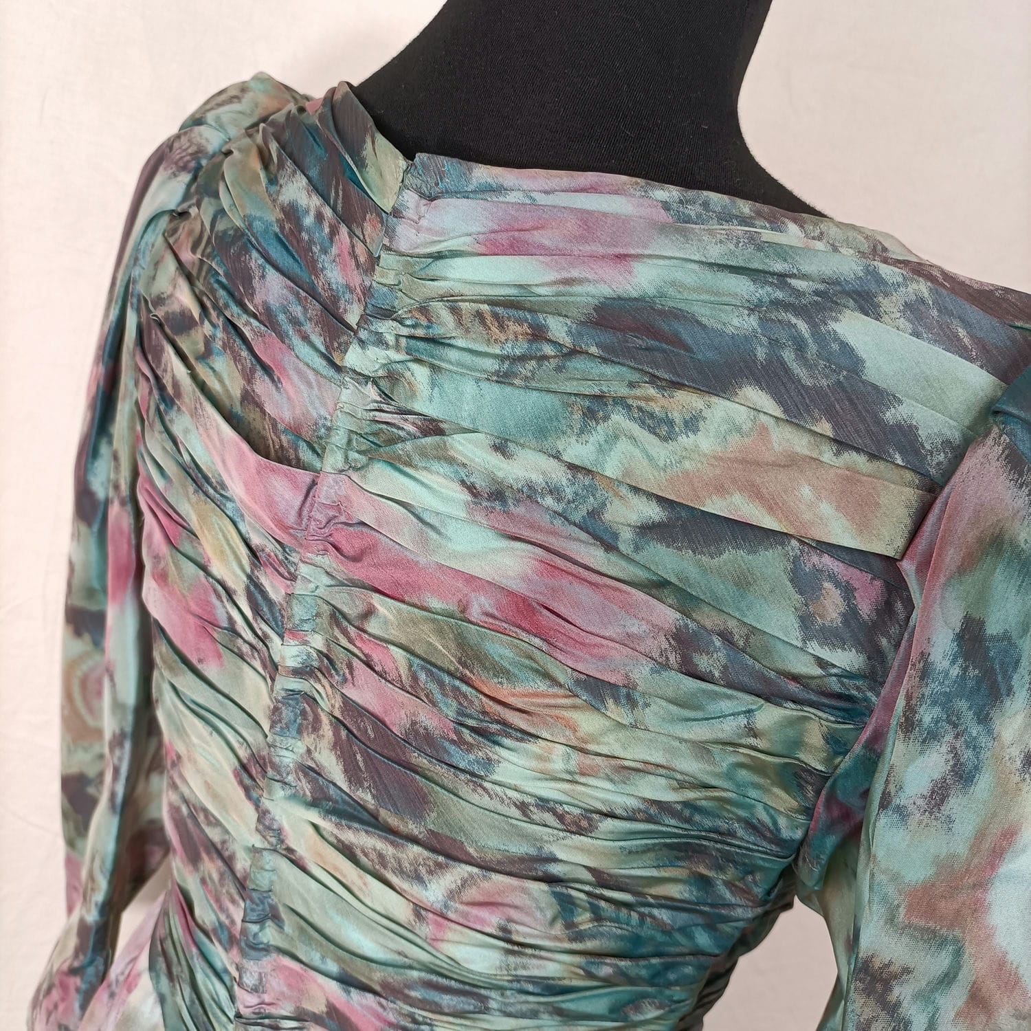 vestito seta vintage