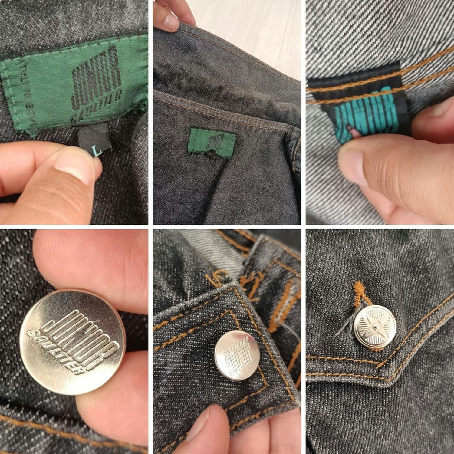 giubbotto denim anni 80