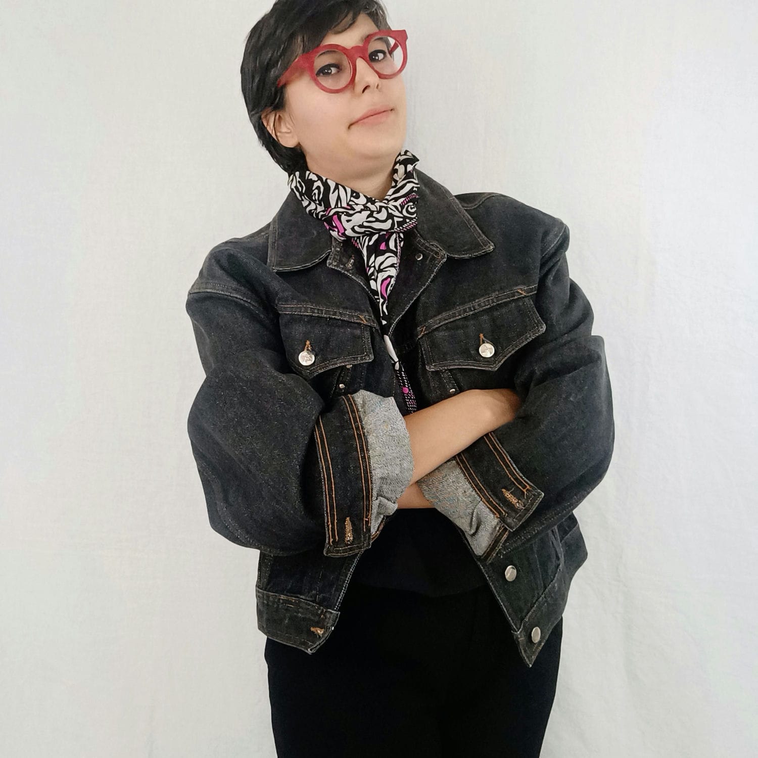 giubbotto jeans vintage