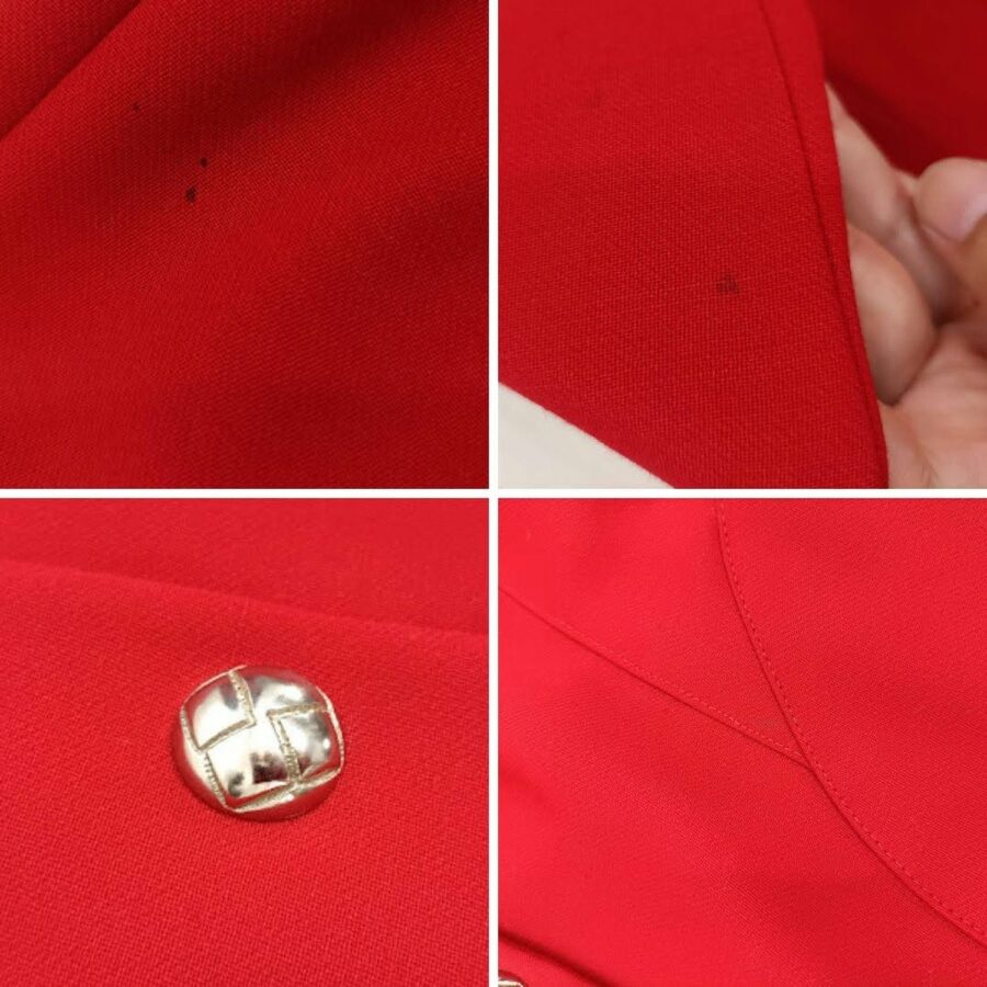 vintage red dress