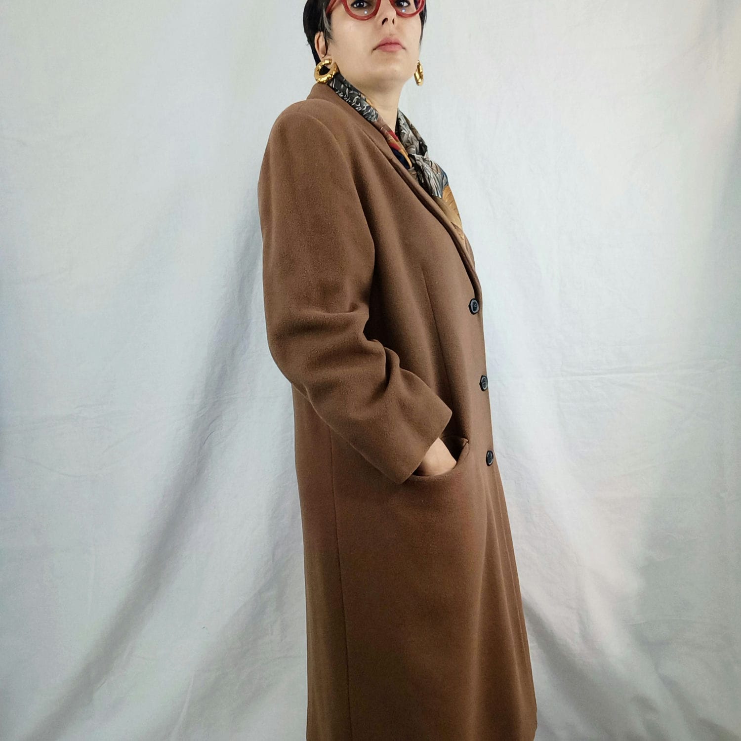 cappotto cammello Valentino Garavani