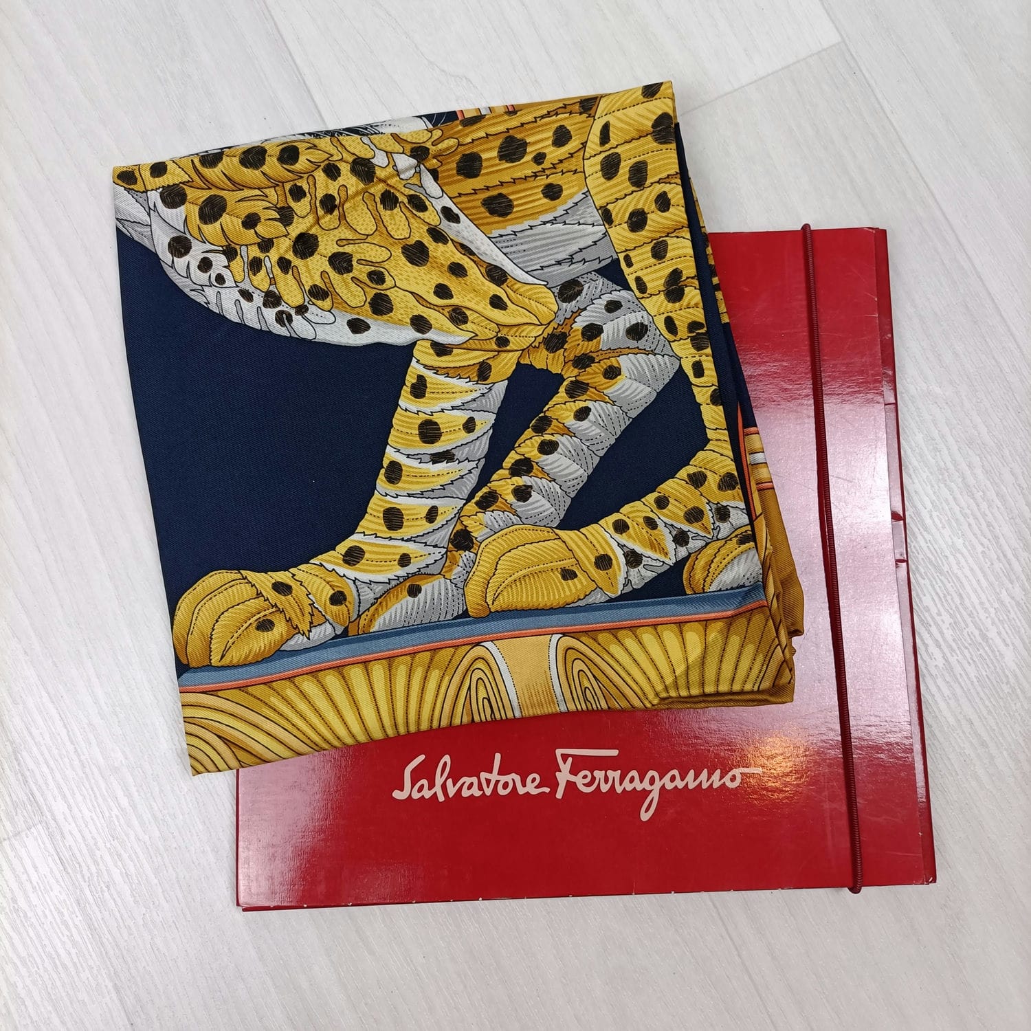salvatore ferragamo vintage scarf