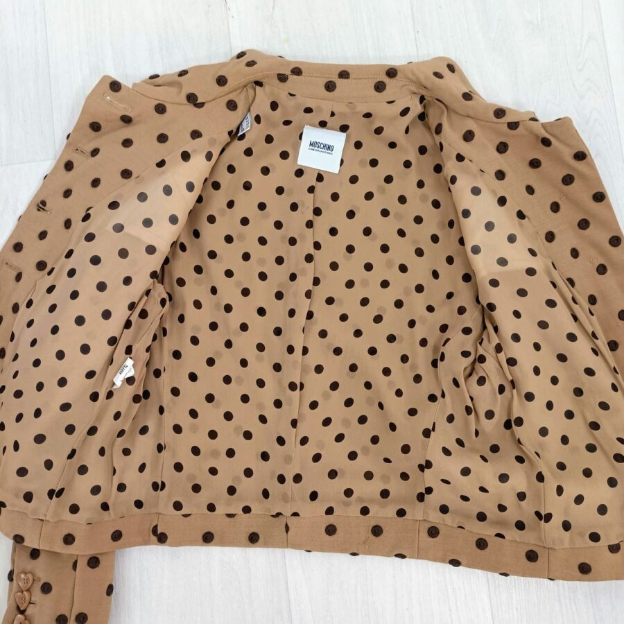 giacca a pois donna