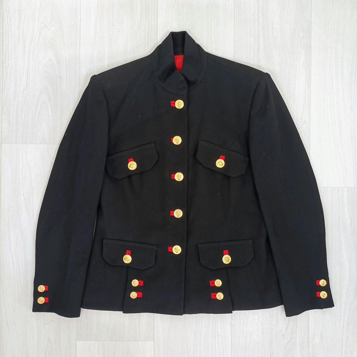 Giacca Versace vintage in stile militare