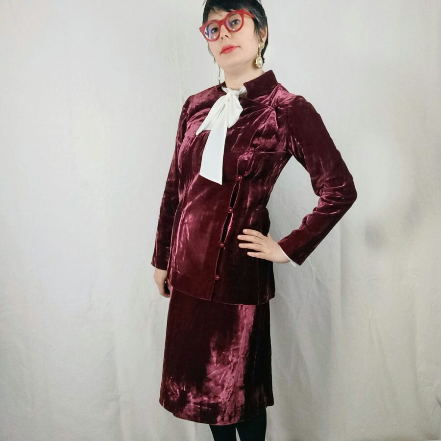 tailleur velluto