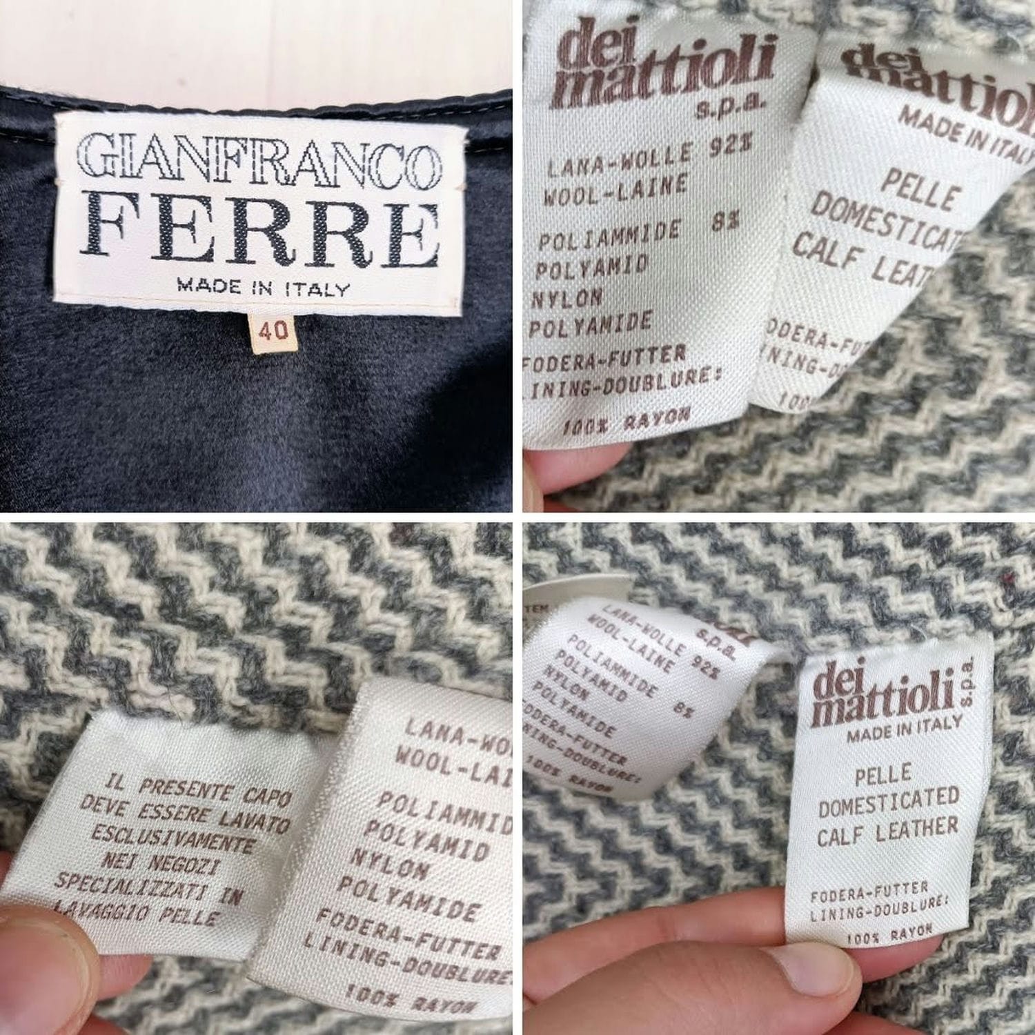 gianfranco ferre vintage