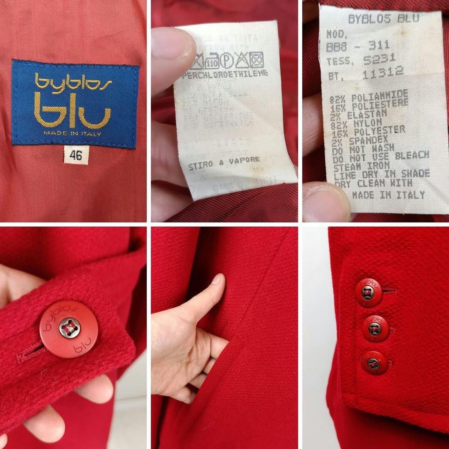 cappotto vintage byblos