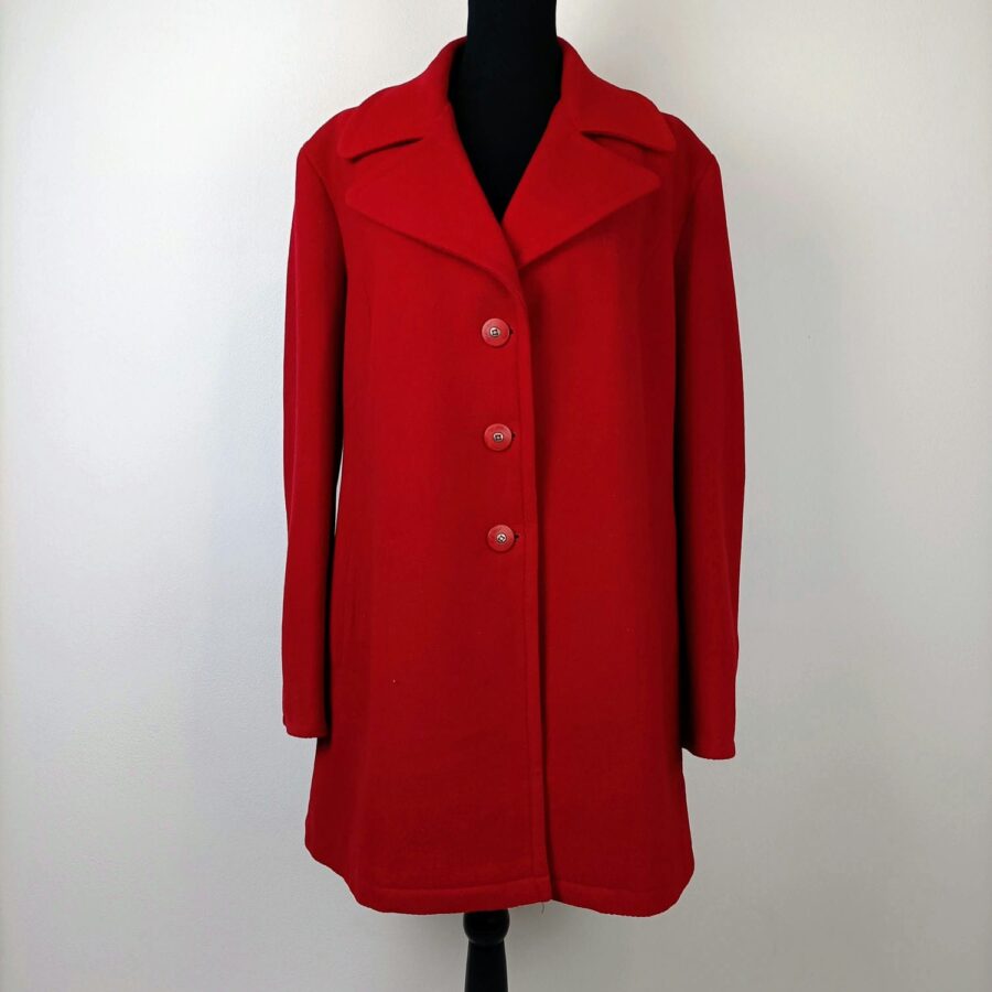 cappotto rosso donna