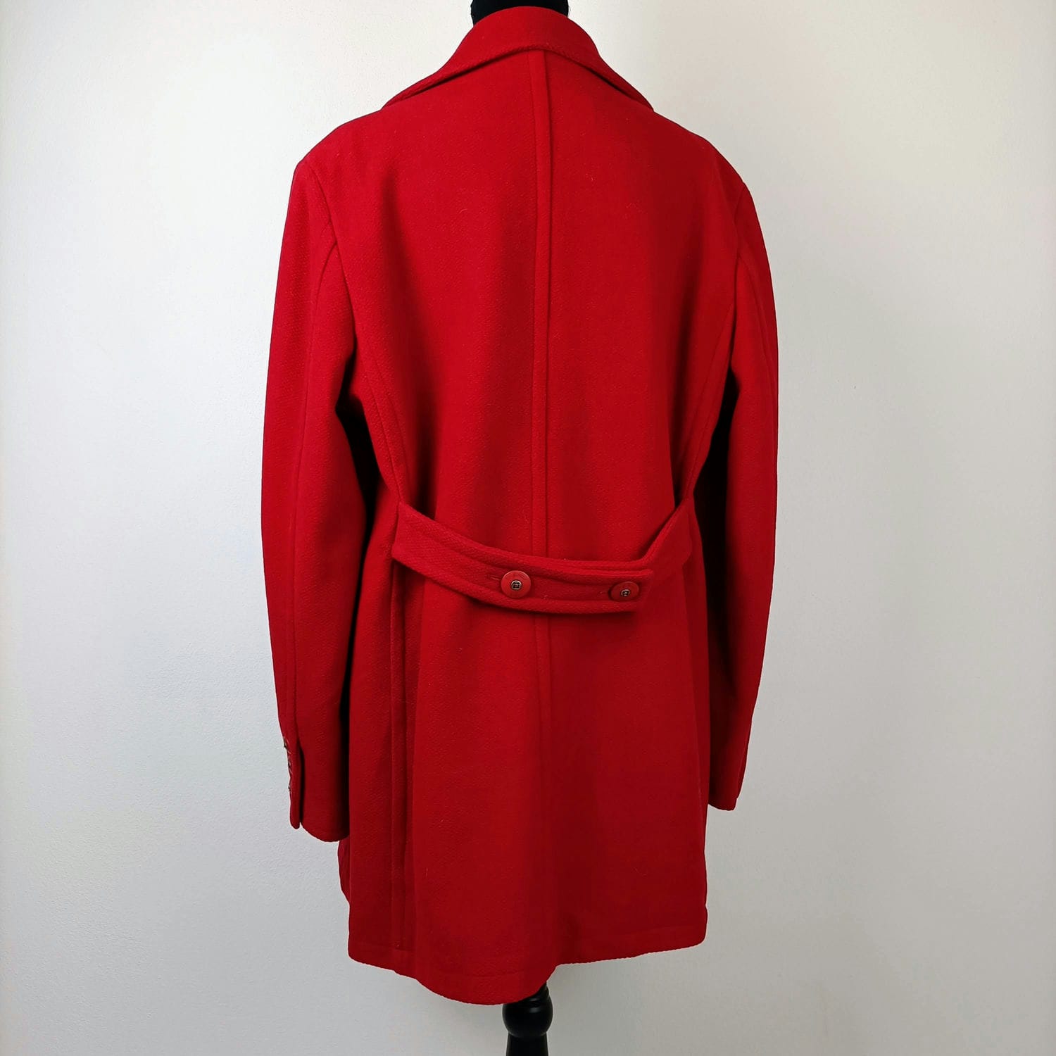 cappotto rosso vintage