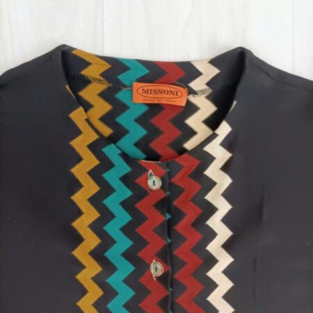 Missoni anni 80 maglia a zig zag