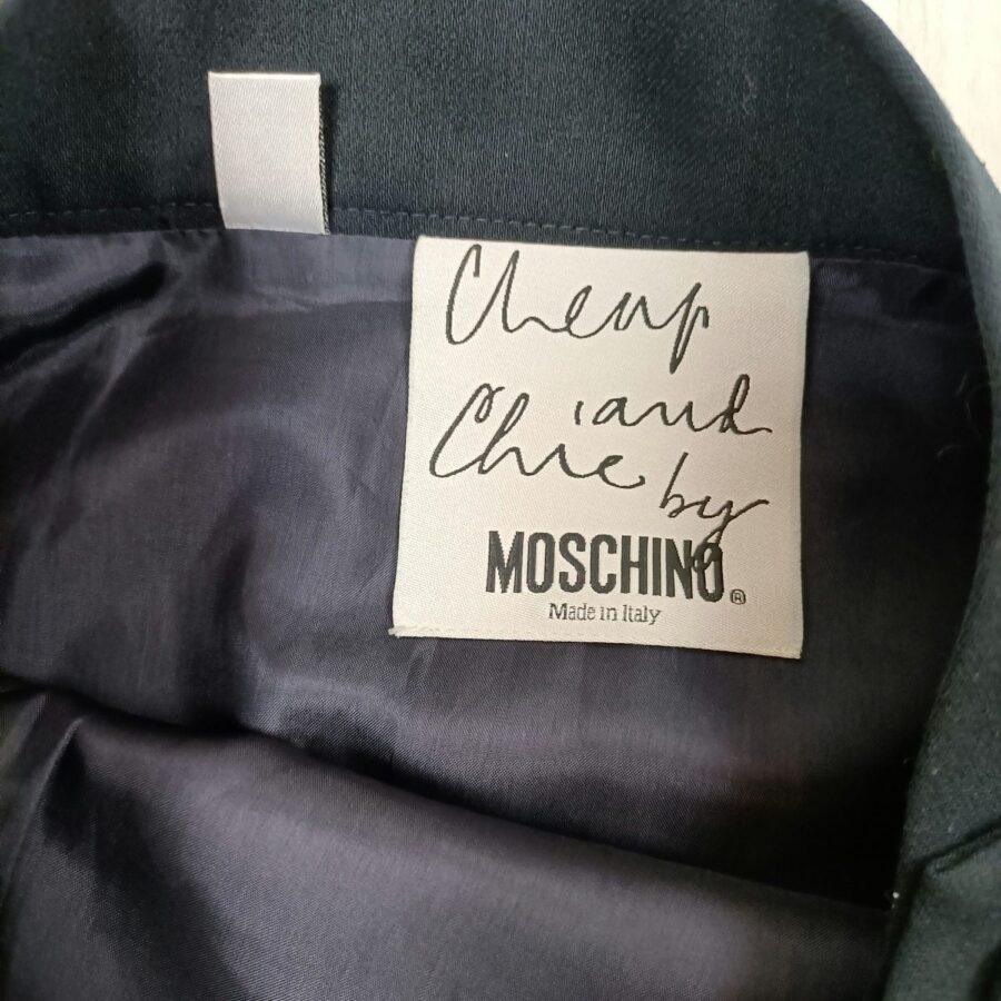Vintage blue skirt Moschino Cheap and Chic