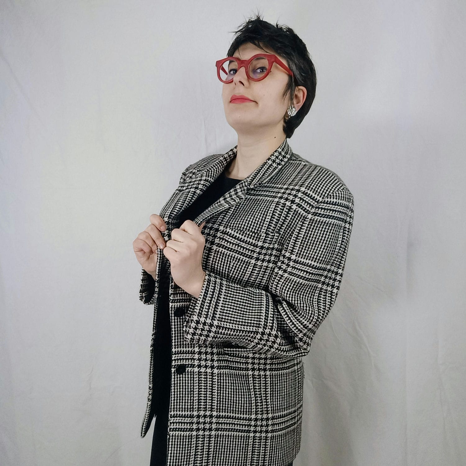 giacca donna in lana vintage