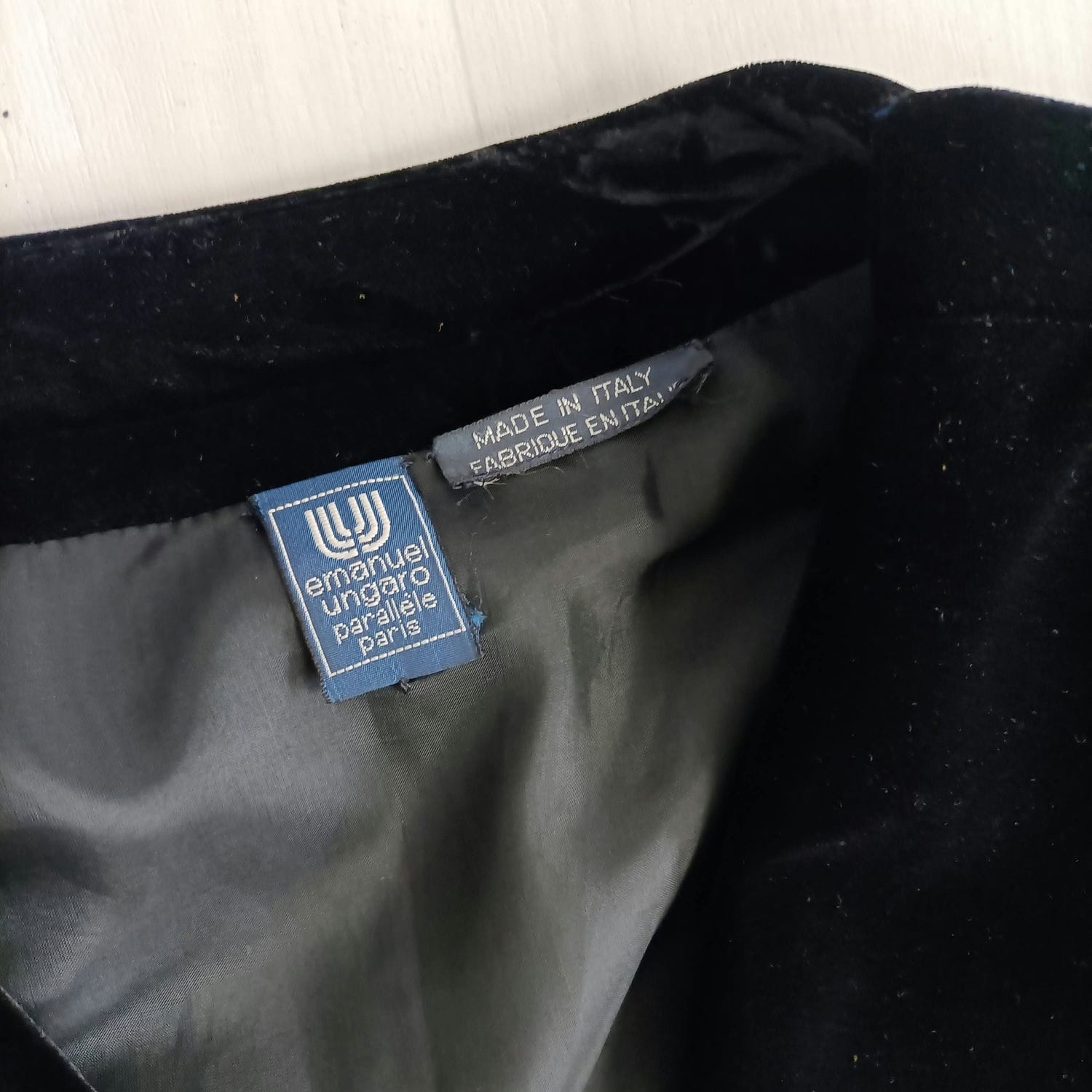 Cape coat blu elettrico Ungaro Parallele