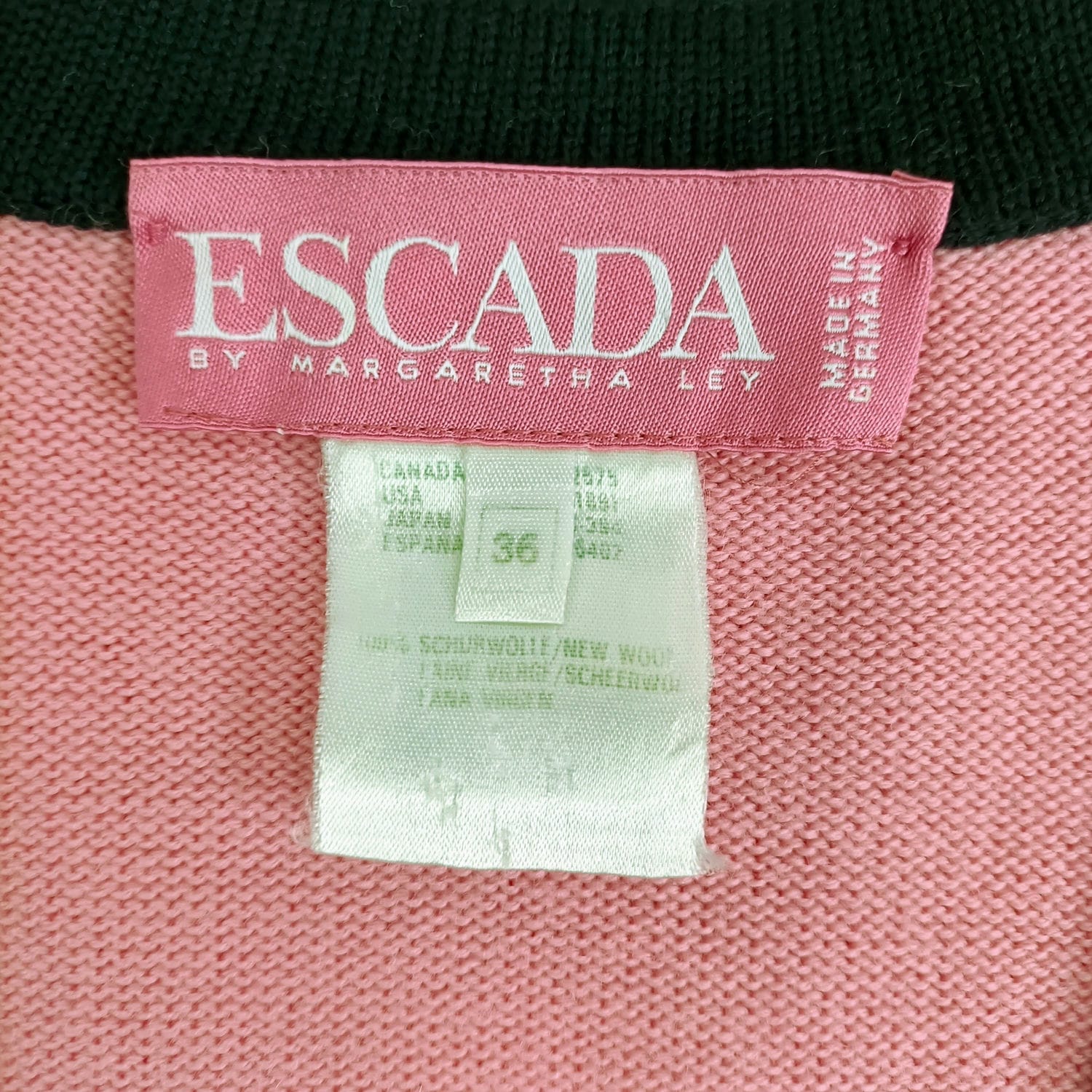 Cardigan rosa Escada Margaretha Ley