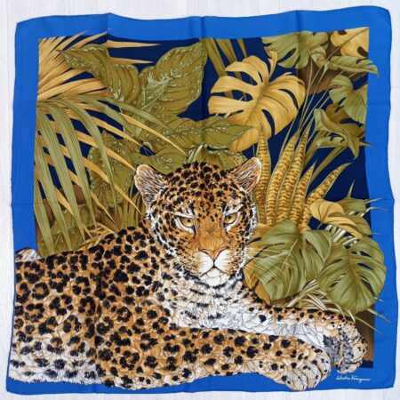 foulard con giaguaro