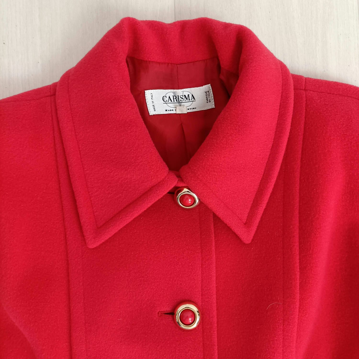 Christmas red coat