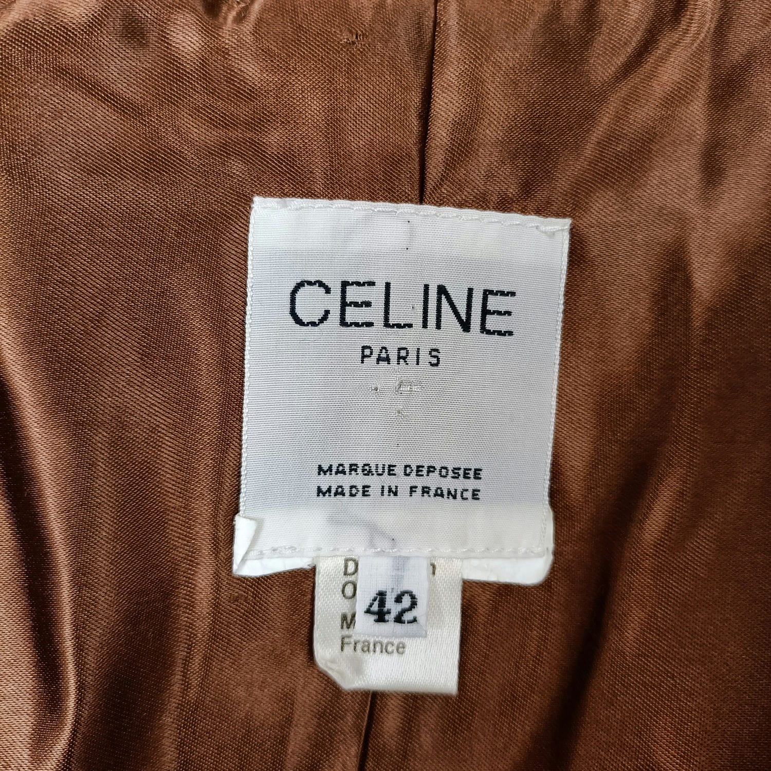 Old Celine tailleur viola