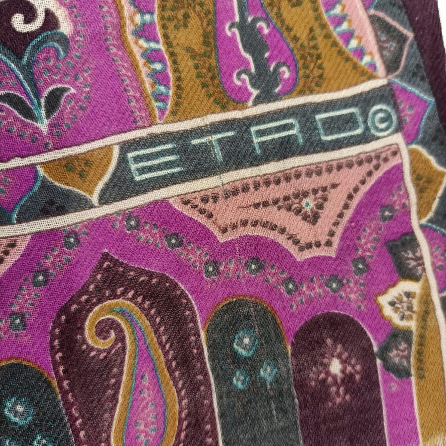 sciarpa paisley etro