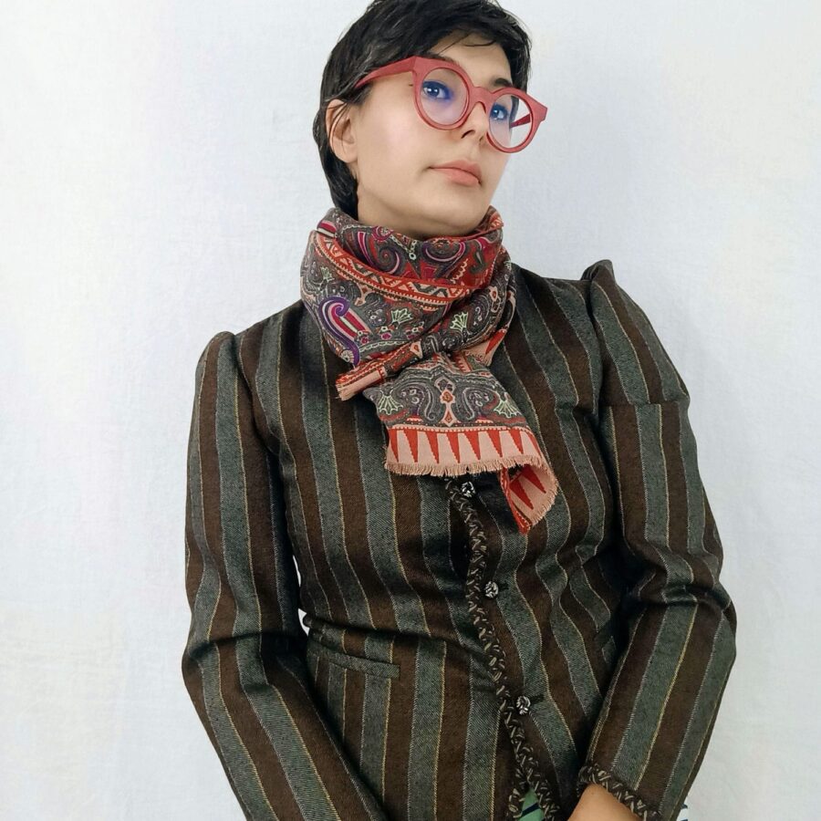 sciarpa vintage anni 2000