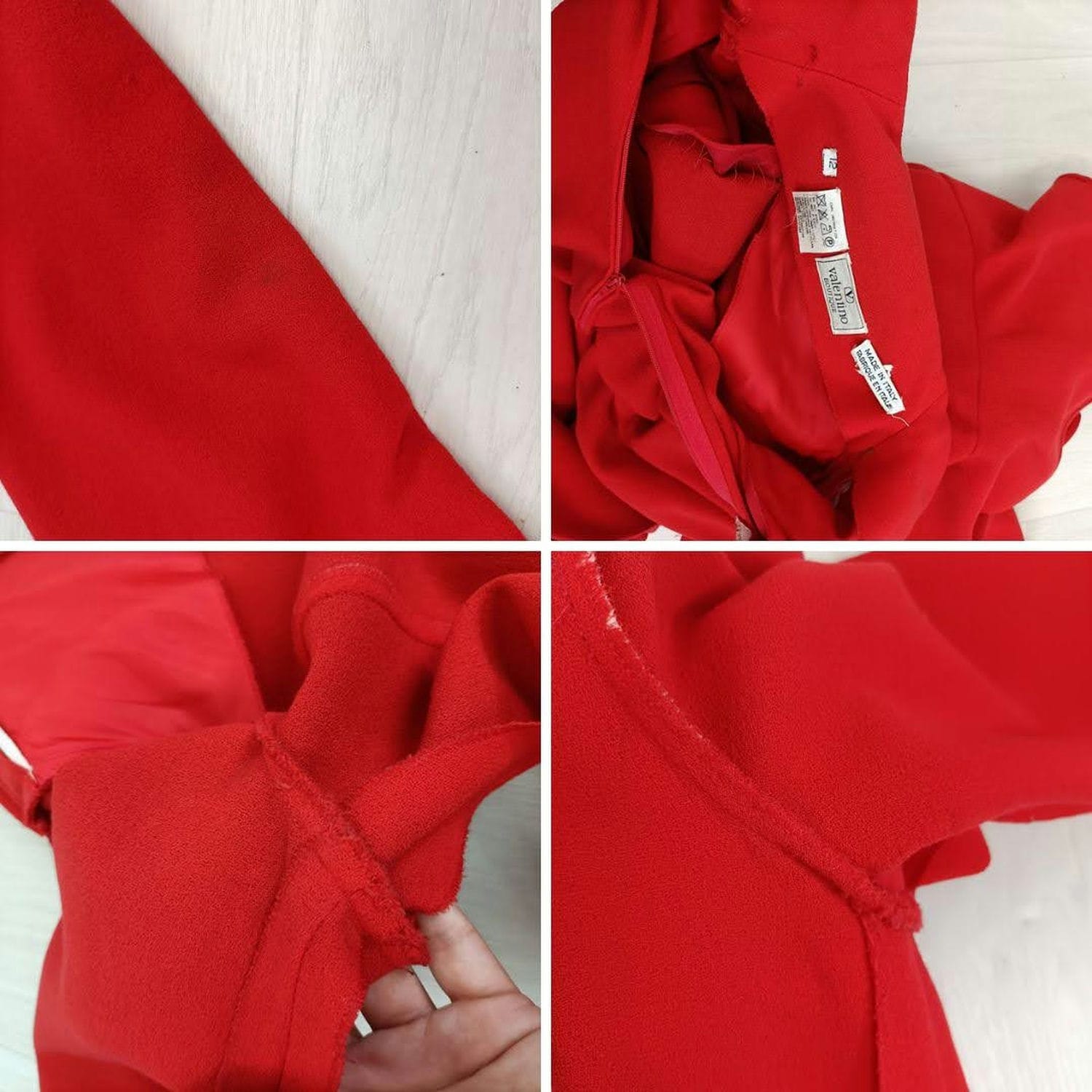 Valentino vintage red dress