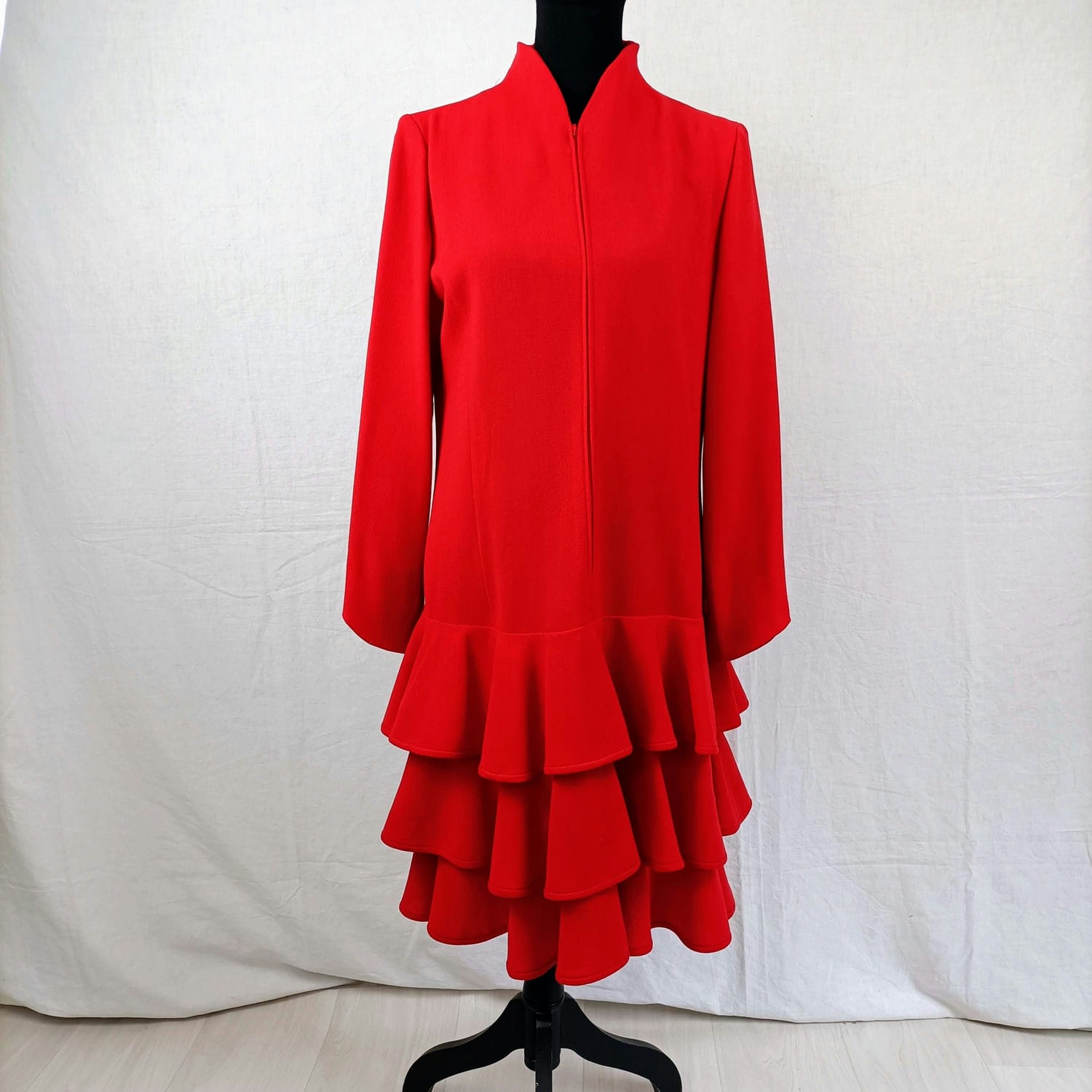 abito rosso Valentino