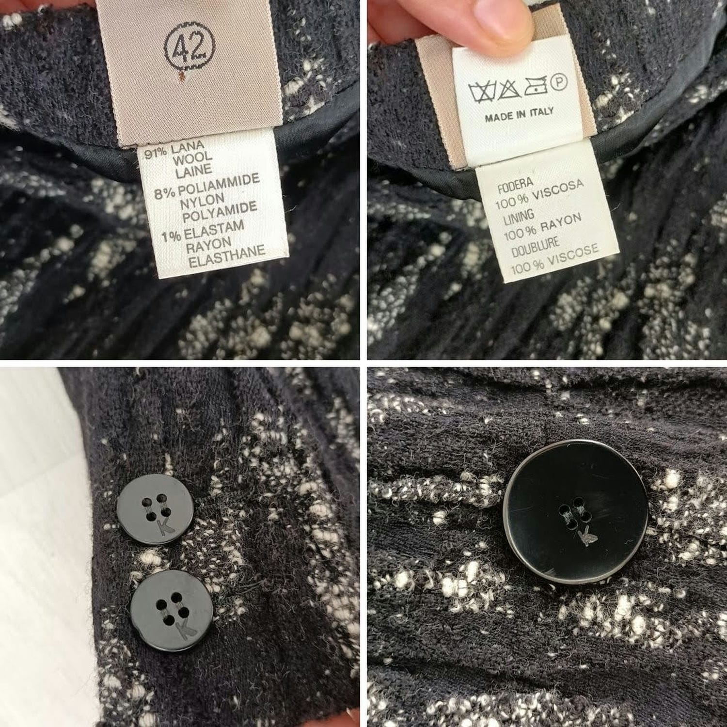 vintage glam jacket 80s maxi shoulder