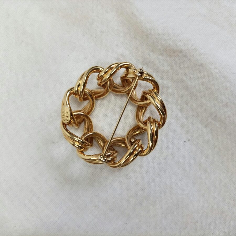 spilla natalizia vintage