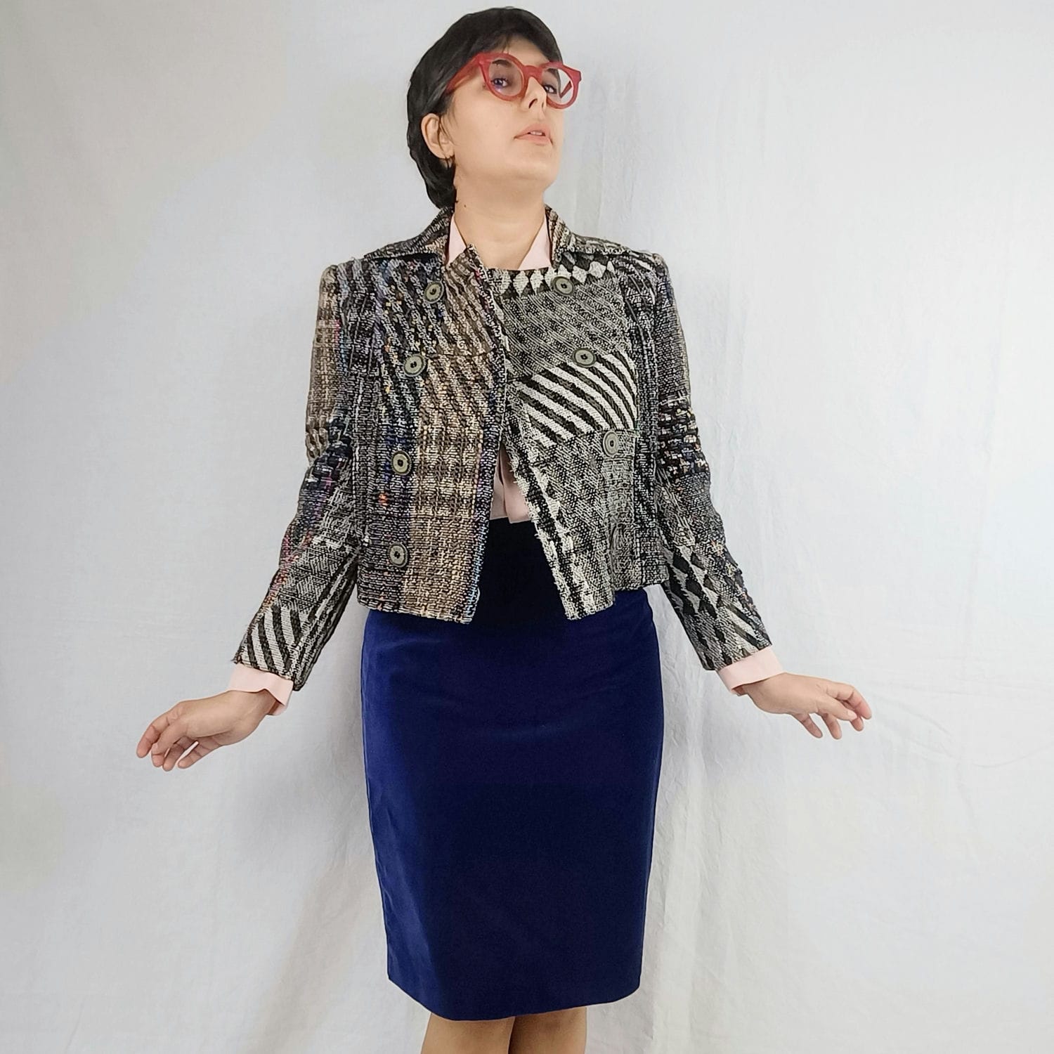 giacca corta vintage