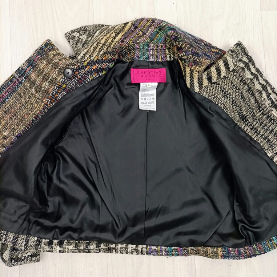 giacca tweed vintage