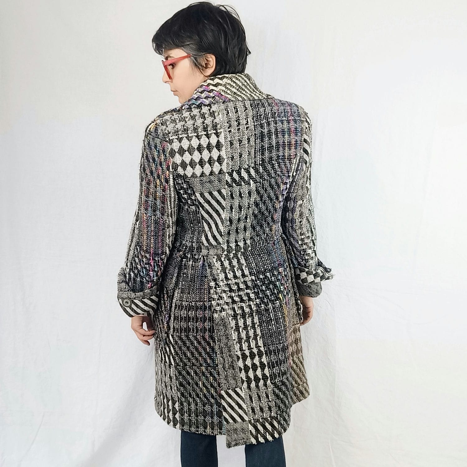 cappotto tweed vintage