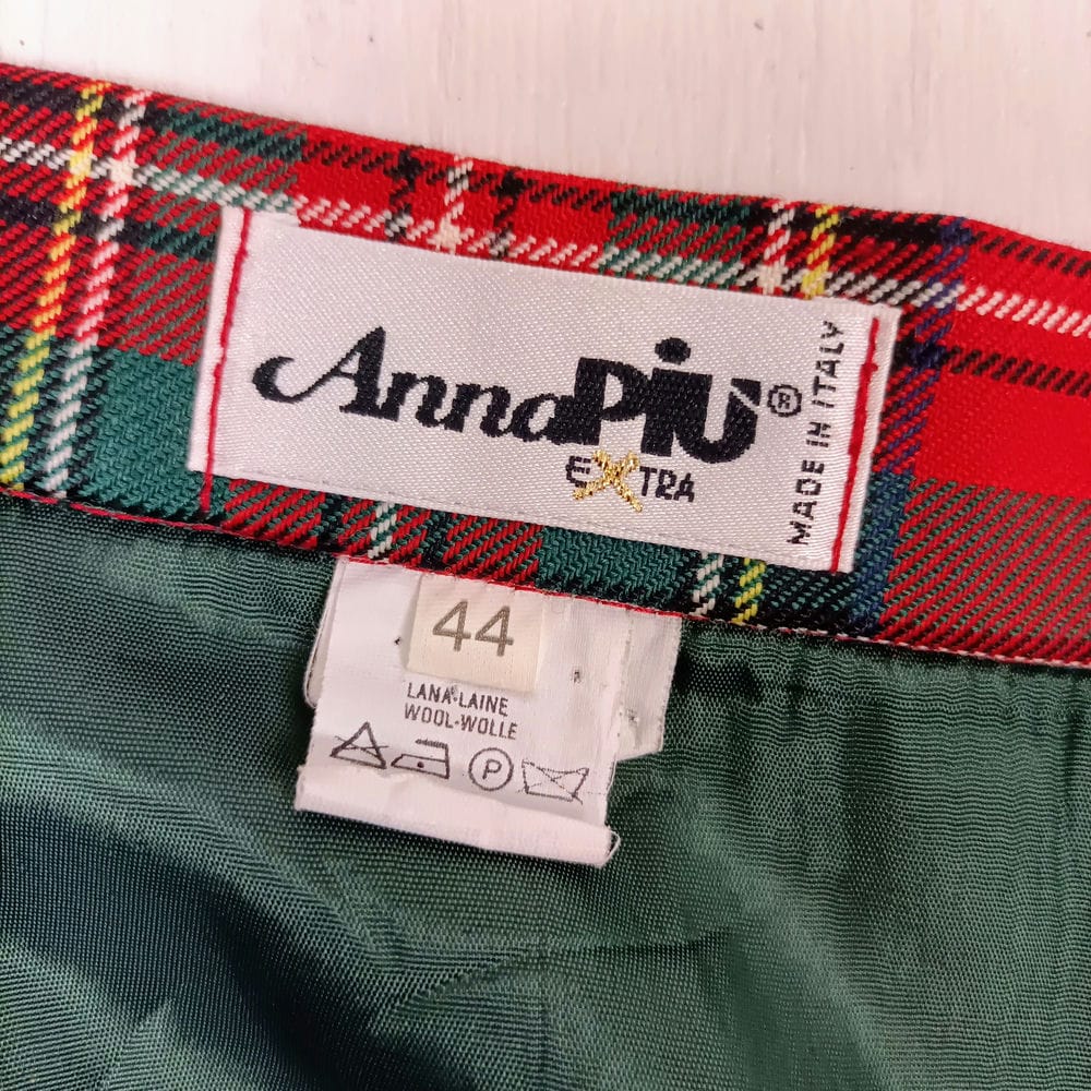 gonna tartan vintage