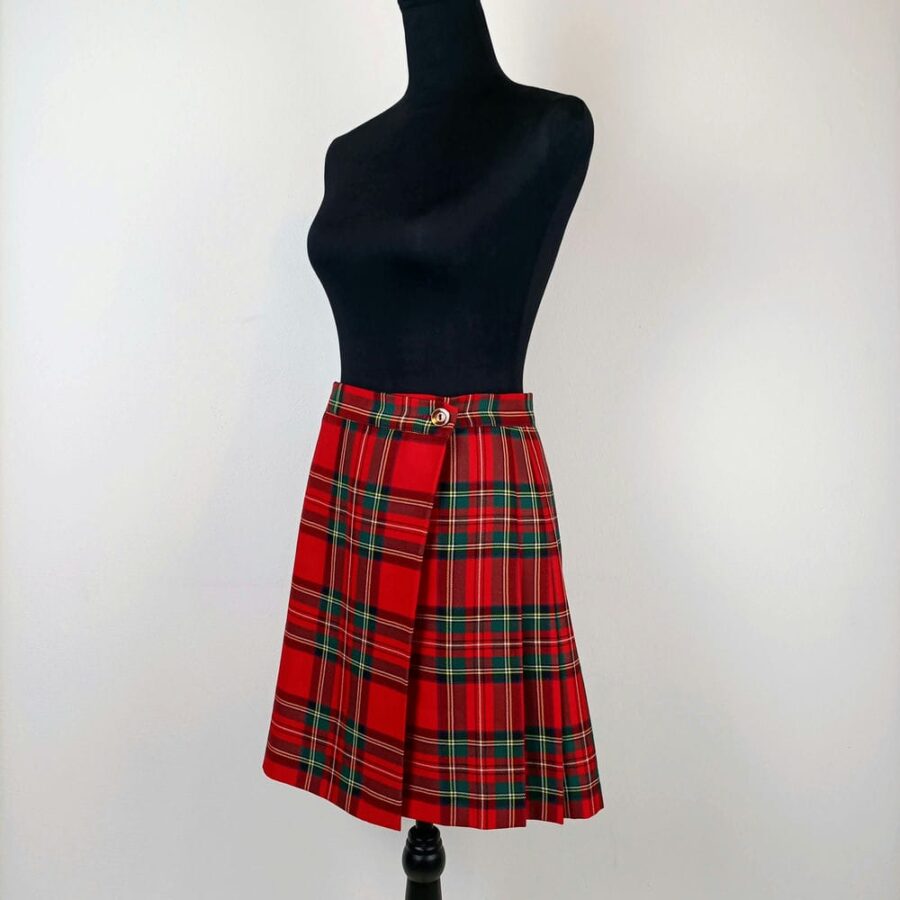 scottisk skirt vintage