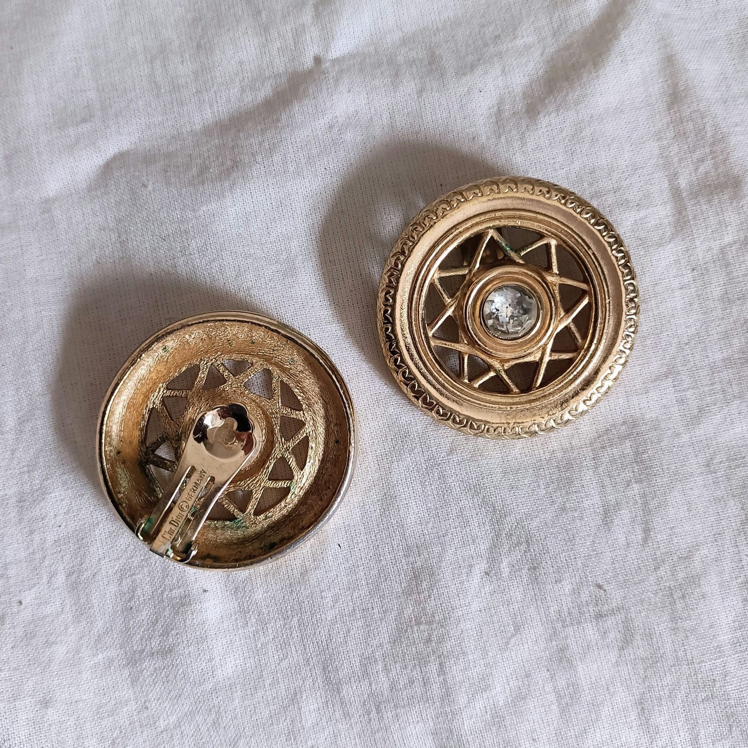 orecchini vintage anni '70