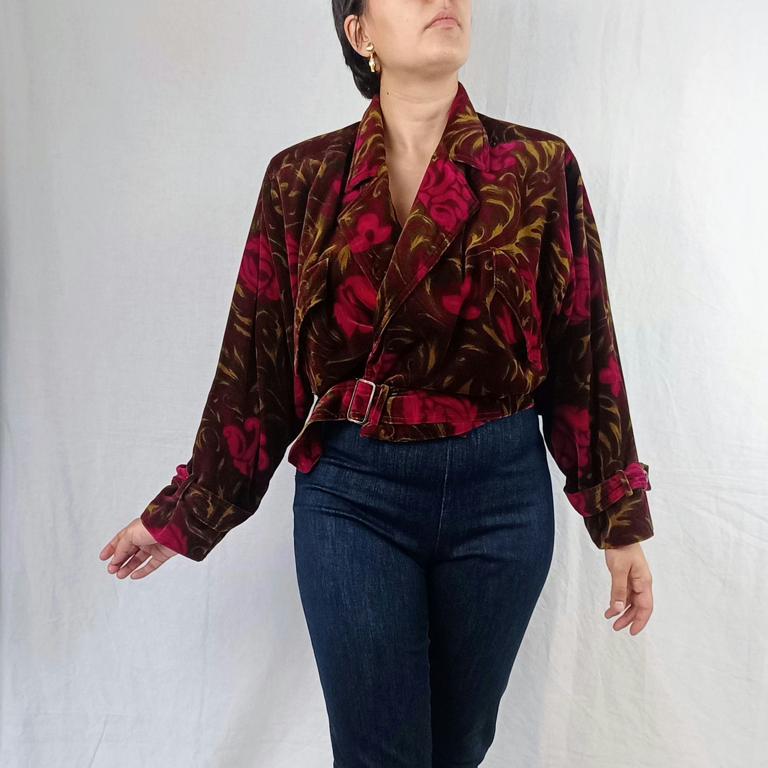 tailleur glam anni 80