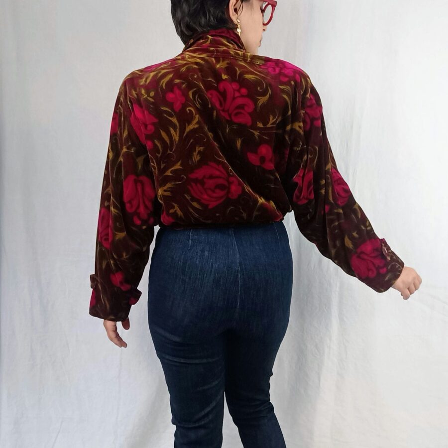completo a fiori vintage