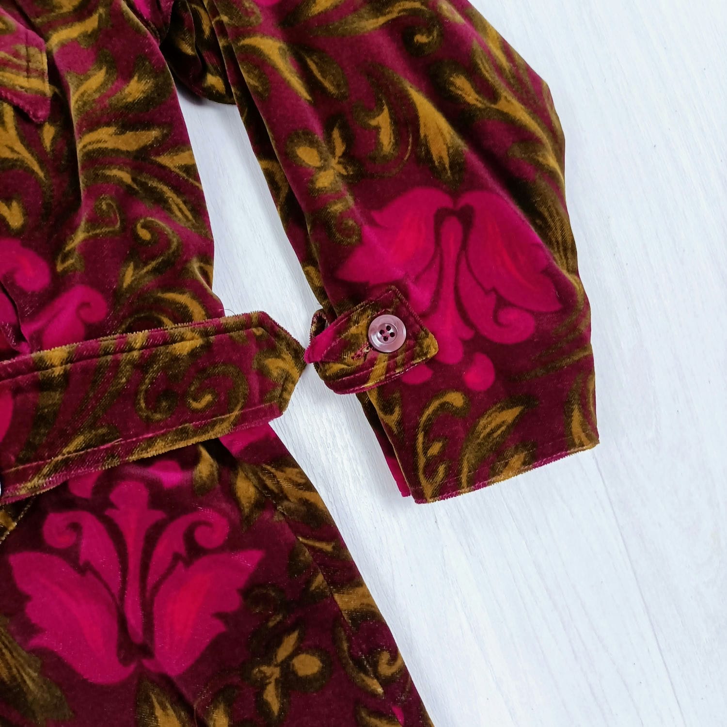 tailleur vintage velluto