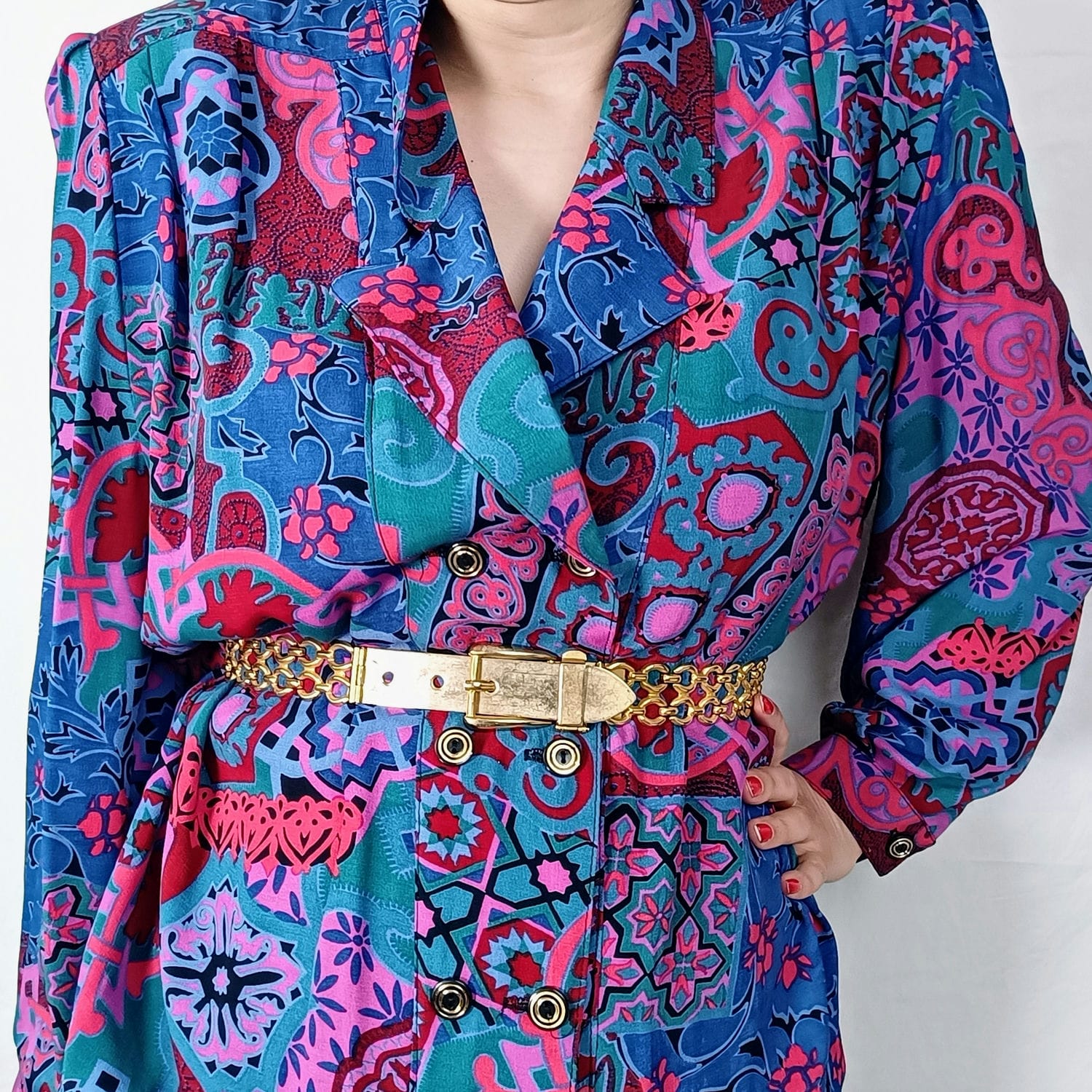 cintura vintage anni 80