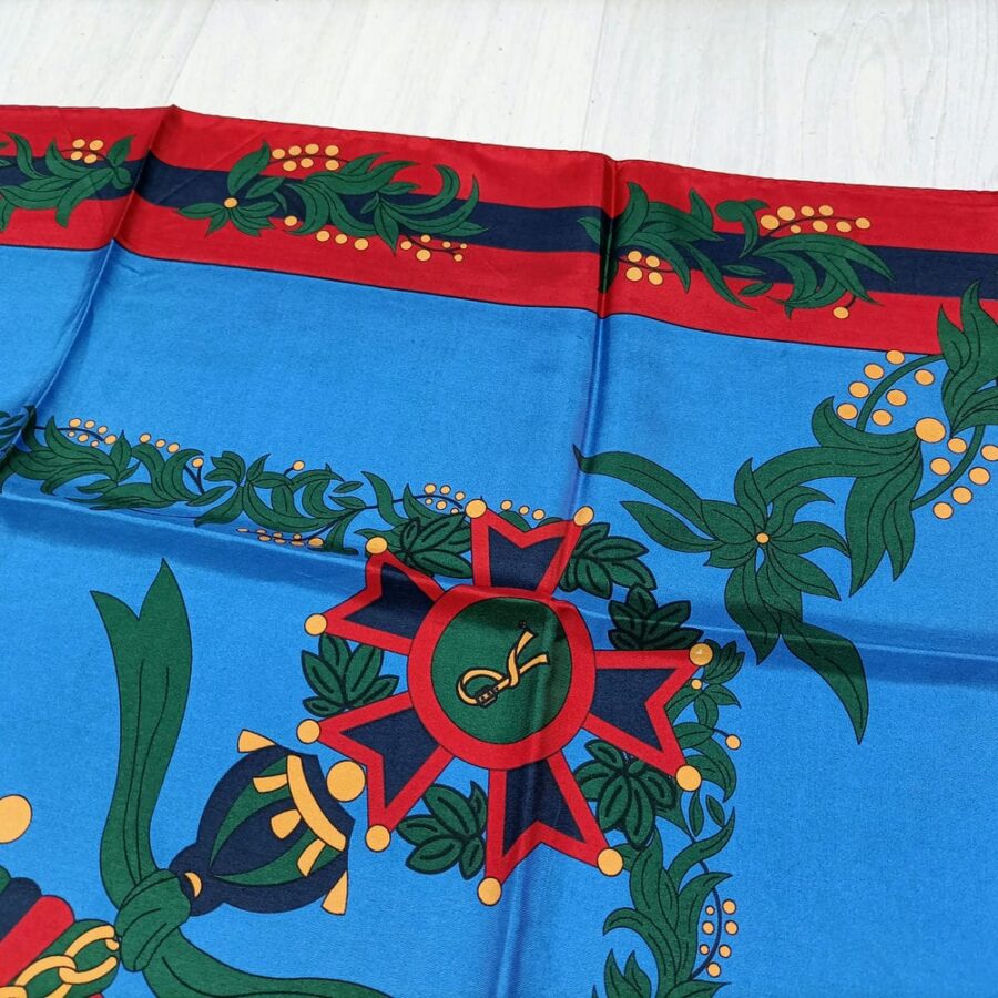 Foulard Roberta di Camerino in seta vintage anni '80 - immagine 7