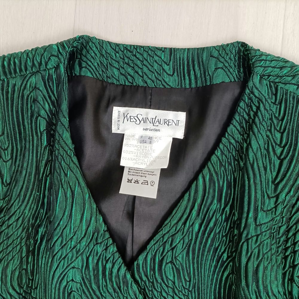vintage jacket ysl