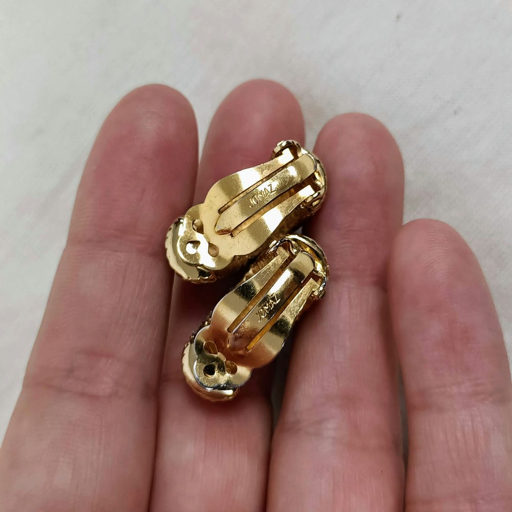 orecchini glam vintage