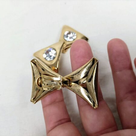 Orecchini a forma di clessidra vintage anni 70