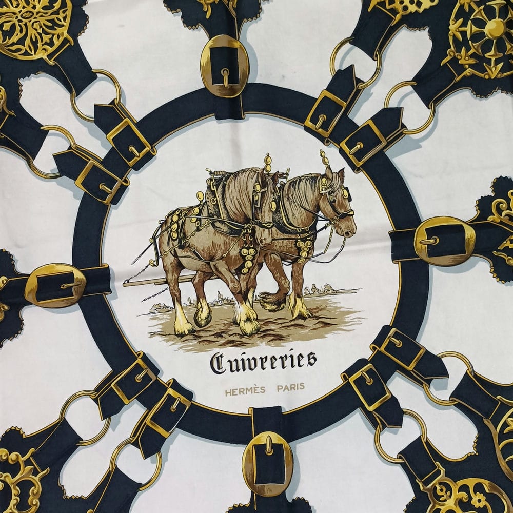 sciarpa in seta vintage hermes