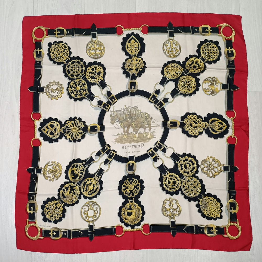 hermès vintage scarf