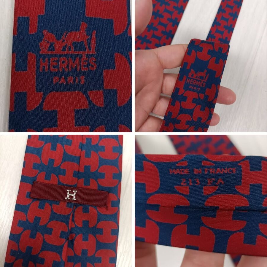 hermès vintage tie